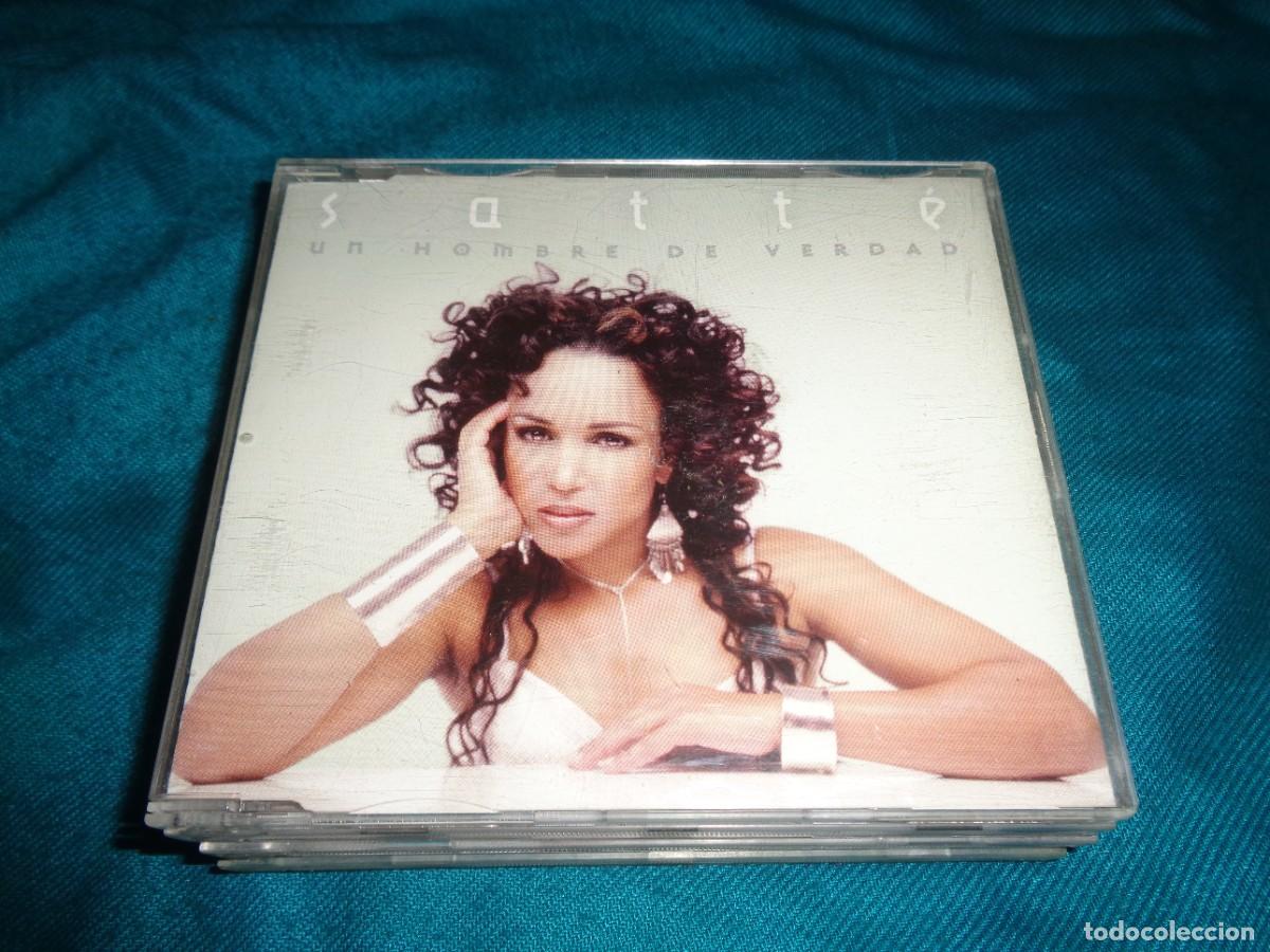 CDs de m&uacute;sica: SATT&Eacute;. UN HOMBRE DE VERDAD. CD SINGLE. IMPECABLE(#) - Foto 1