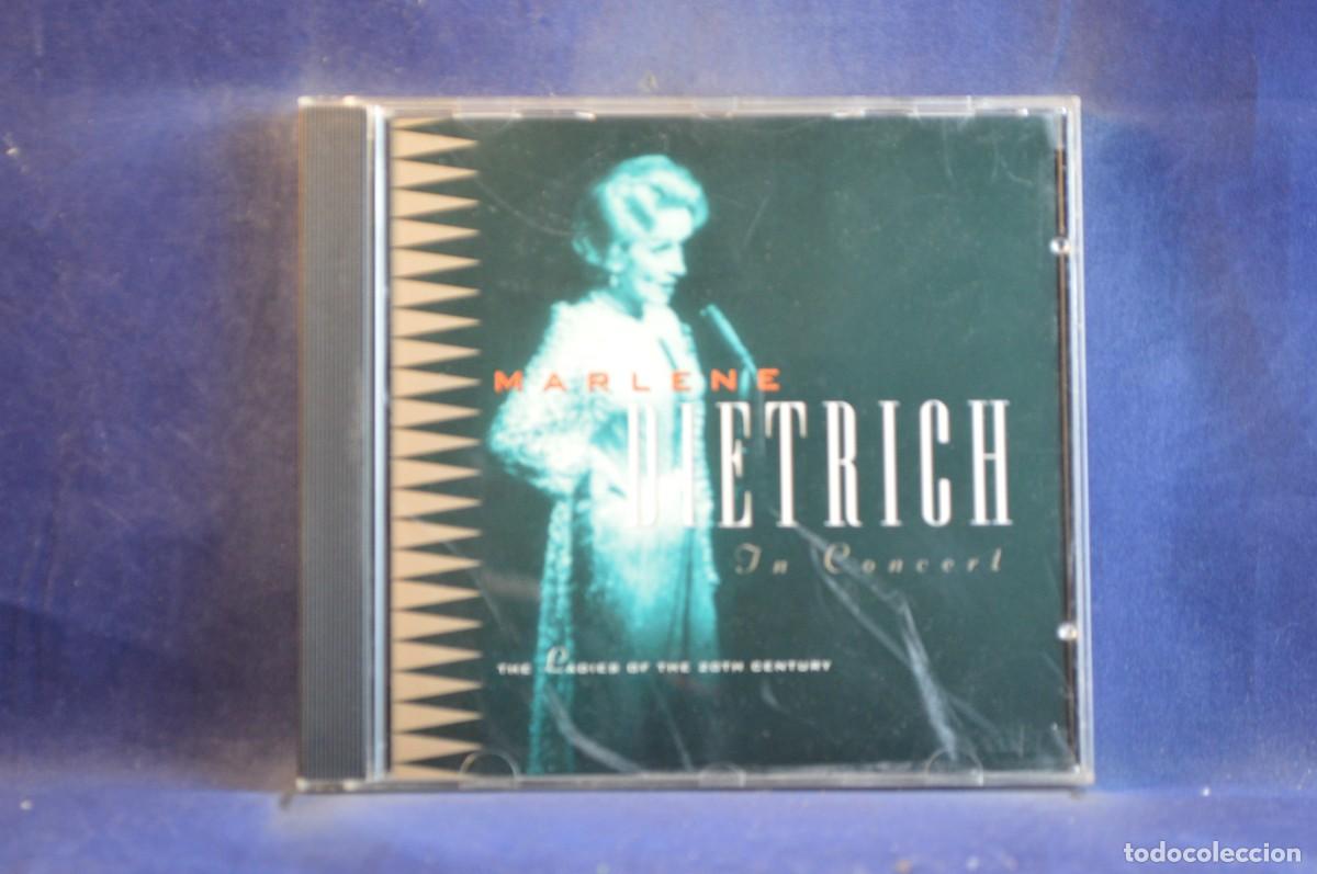 CDs de m&uacute;sica: MARLENE DIETRICH IN CONCERT - CD - Foto 1