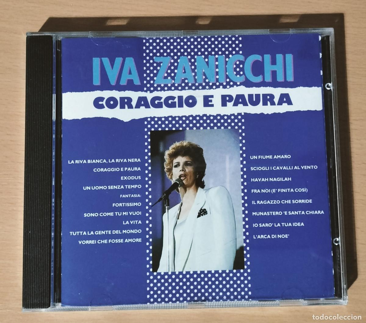 CDs de m&uacute;sica: IVA ZANICCHI CORAGGIO E PAURA - Foto 1