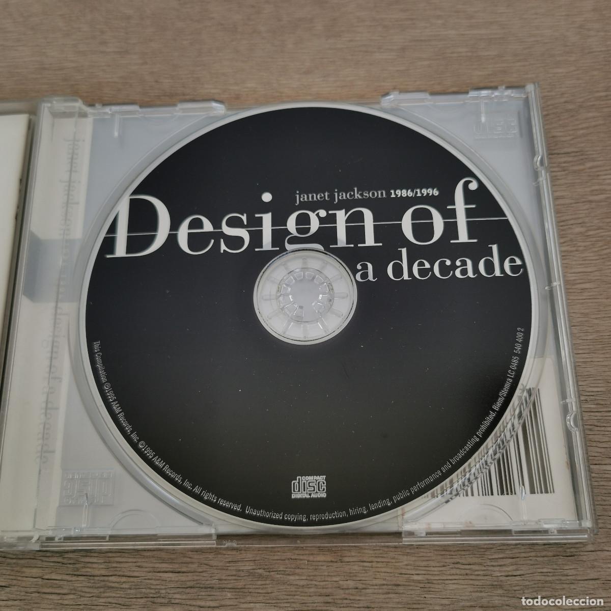 CDs de m&uacute;sica: JANET JACKSON - DESIGN OF A DECADE - Foto 4