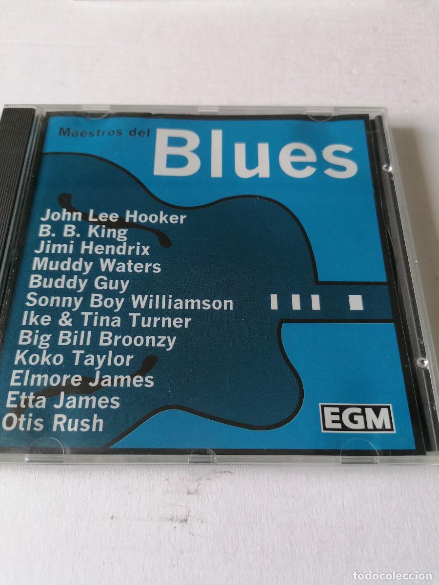 CDs de m&uacute;sica: MAESTROS DEL BLUES. VARIOS. CD - Foto 1