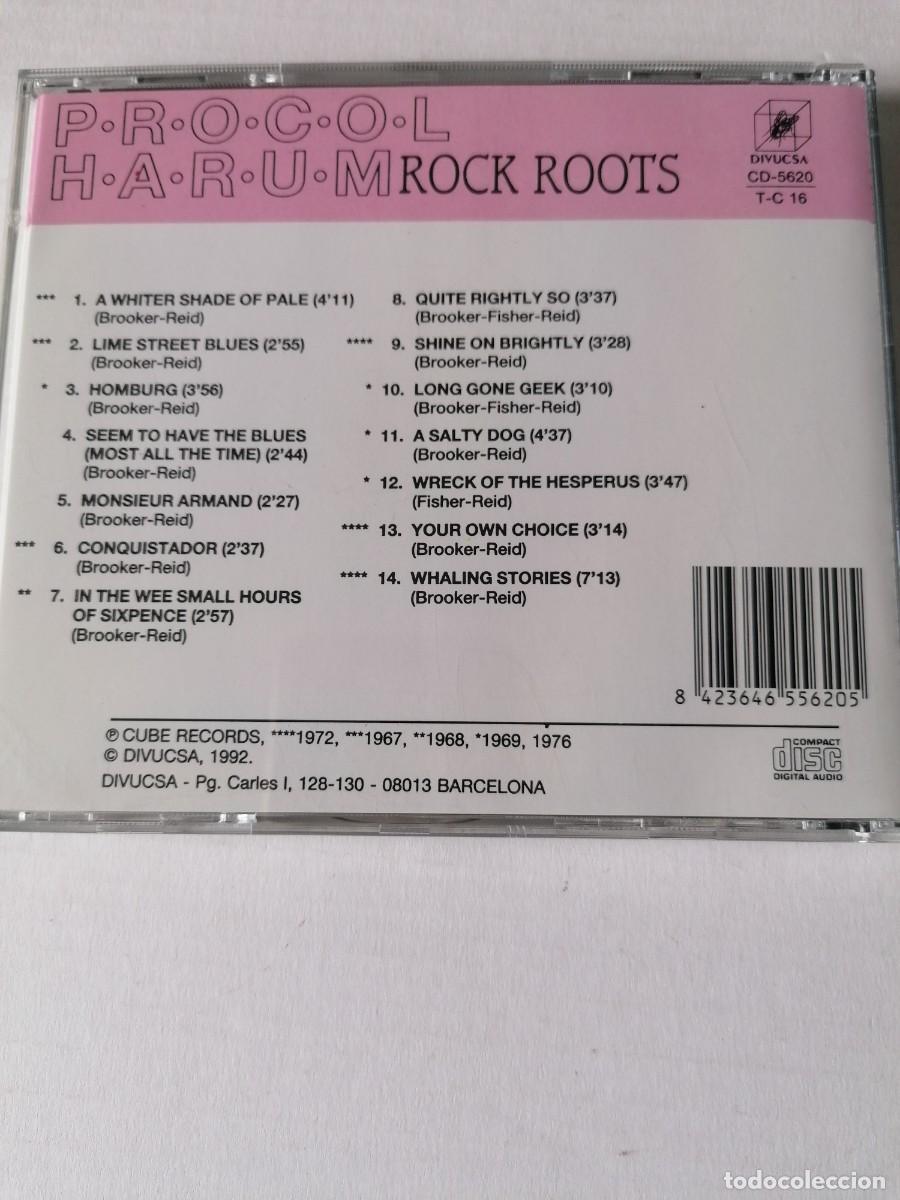 CDs de m&uacute;sica: Procol Harum - Rock Roots -CD- - Foto 2