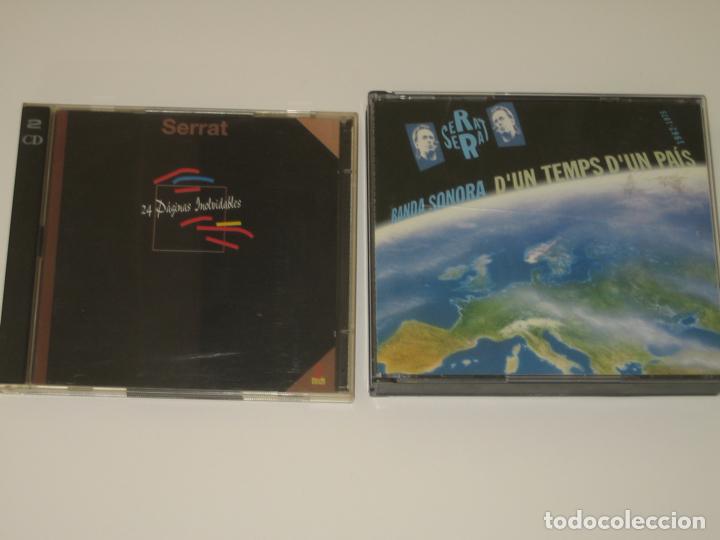 CDs de m&uacute;sica: SERRAT - LOTE DE DOS CDS DOBLES - - Foto 1