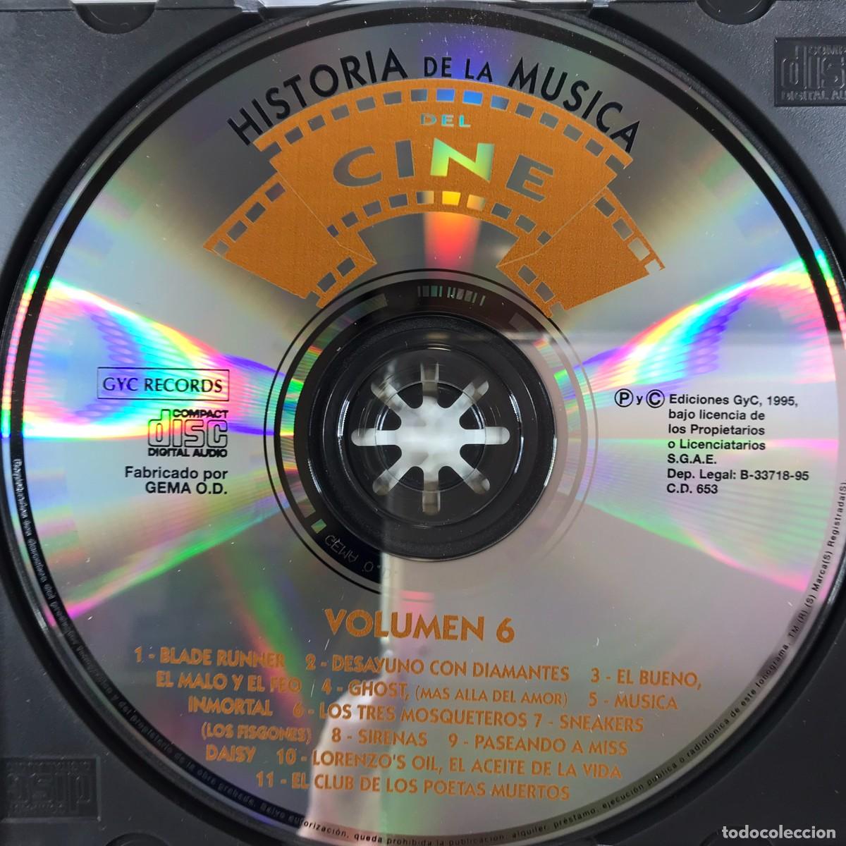 CDs de m&uacute;sica: Various ● Historia De La Musica Del Cine 6 ● CD, Compilation - Foto 2