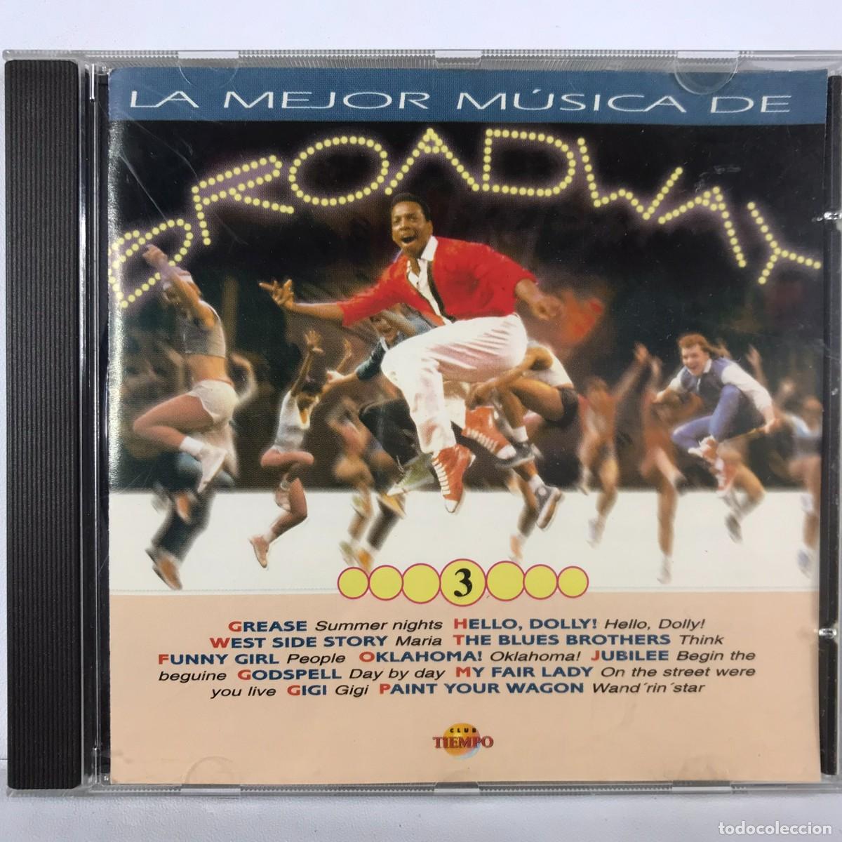 CDs de m&uacute;sica: Various ● La Mejor M&uacute;sica De Broadway, Vol. 3 ● CD, Compilation - Foto 1