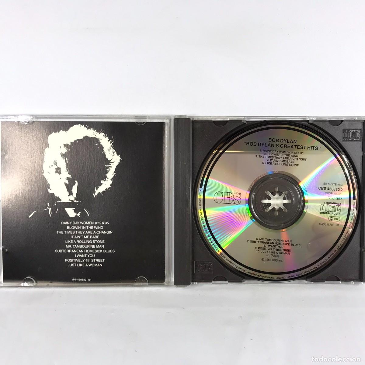CDs de m&uacute;sica: Bob Dylan ● Bob Dylans Greatest Hits ● CD, Compilation, Reissue - Foto 2