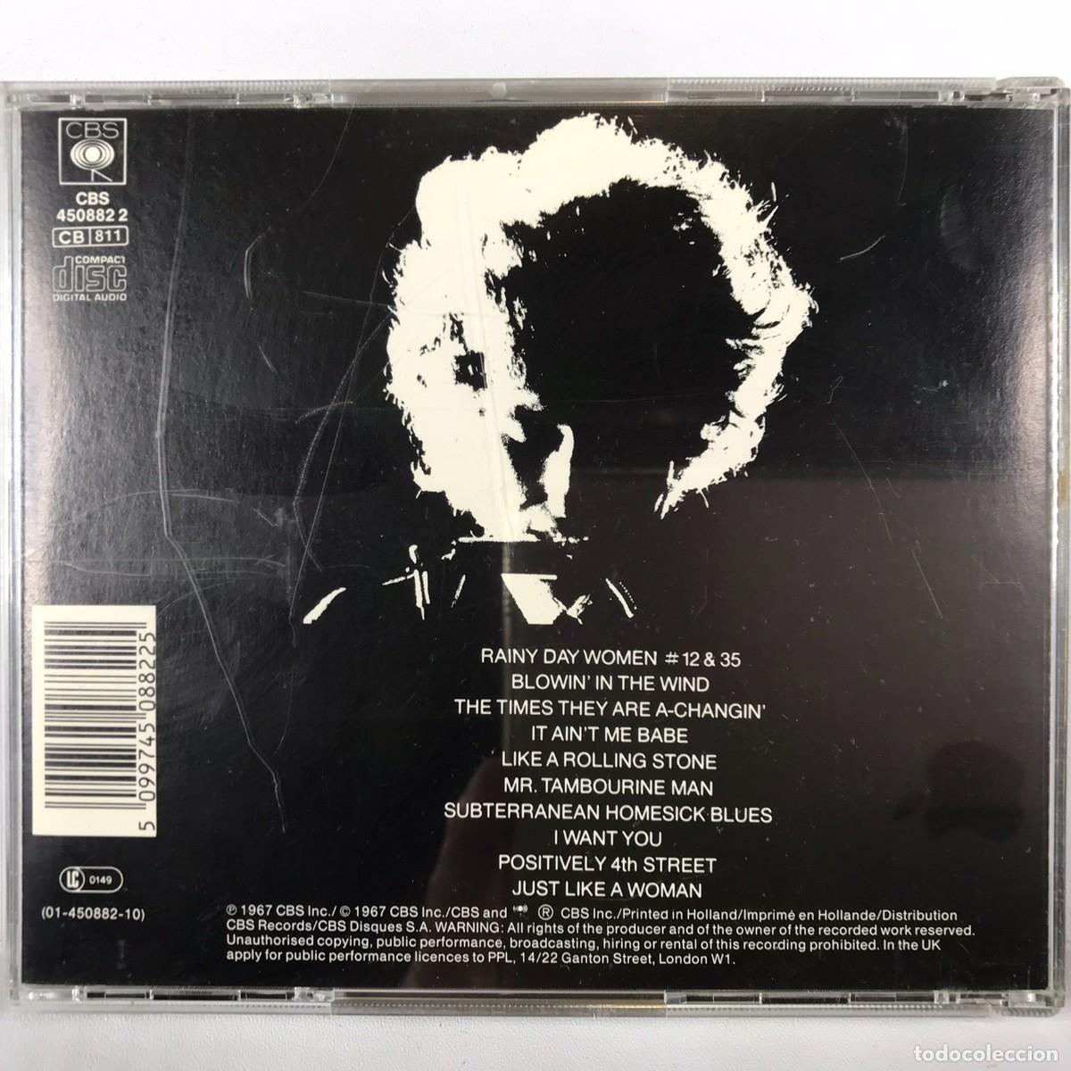 CDs de m&uacute;sica: Bob Dylan ● Bob Dylans Greatest Hits ● CD, Compilation, Reissue - Foto 3