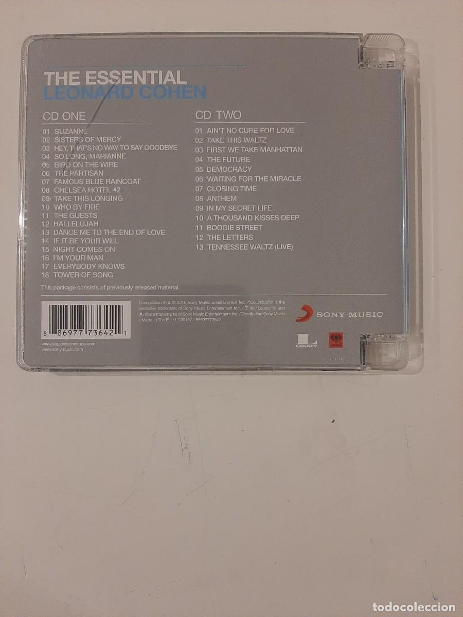 CDs de m&uacute;sica: LEONARD COHEN. THE ESSENTIAL. SONY. 2010. 2CD - Foto 2