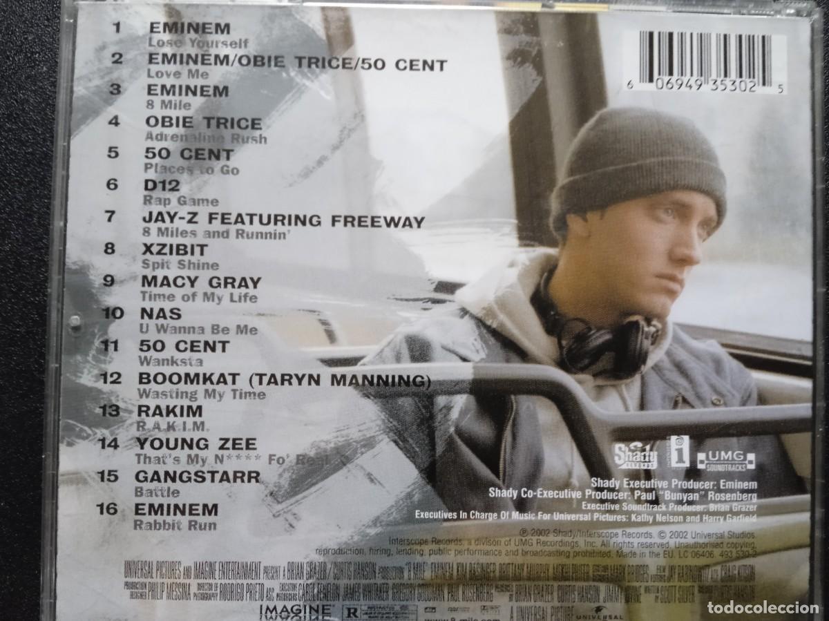 CDs de m&uacute;sica: 8 mile. Eminem - Foto 2
