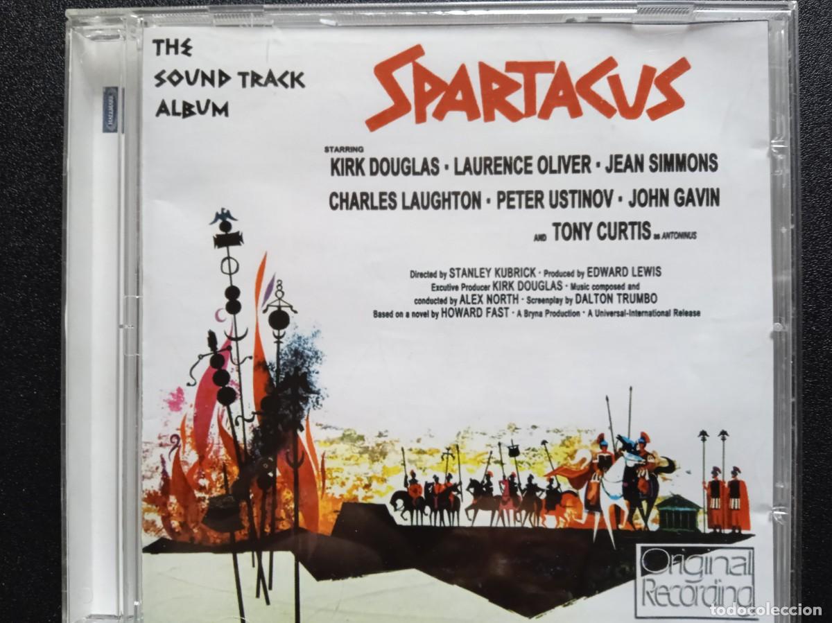 CDs de m&uacute;sica: Espartaco. Alex North. - Foto 1