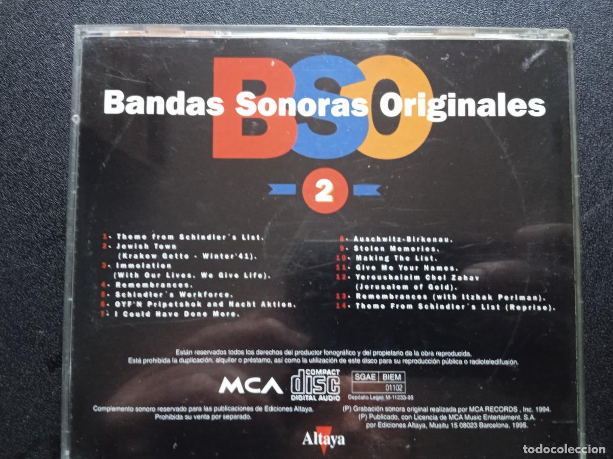 CDs de m&uacute;sica: La lista de Schindler. - Foto 2