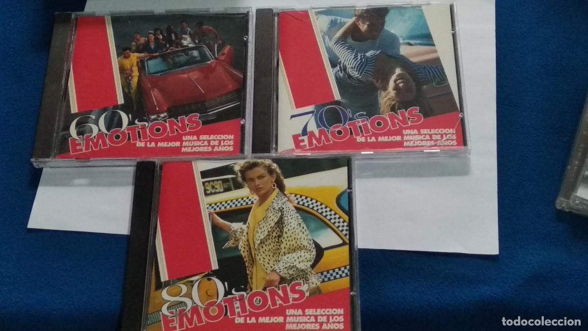 CDs de m&uacute;sica: COLECCI&Oacute;N COMPLETA EMOTIONS LA MEJOR M&Uacute;SICA DE LOS A&Ntilde;OS 60, 70 Y 80 PROMOCI&Oacute;N CIGARRILLOS FORTUNA