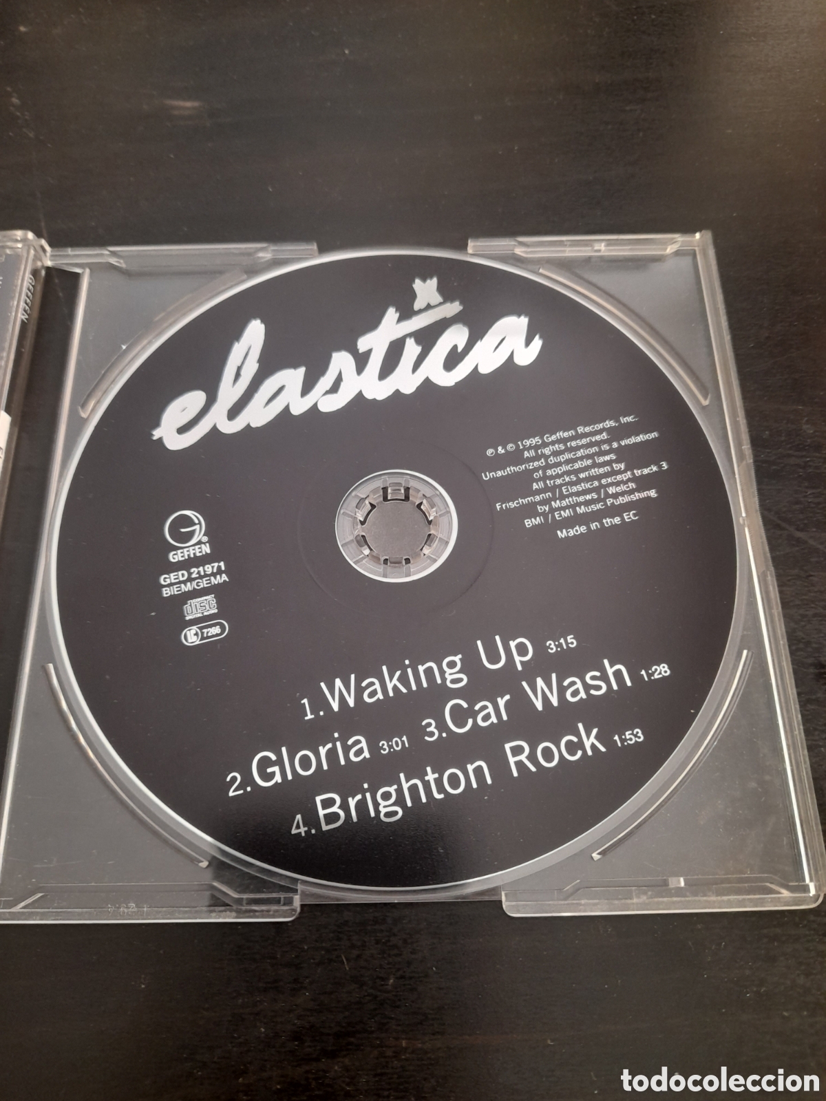 CDs de m&uacute;sica: Elastica &ndash; Waking Up. Europa, 1995 CD, Single - Foto 2