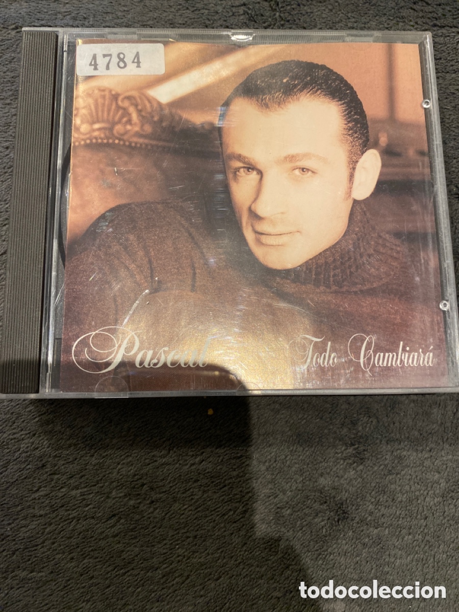 CDs de m&uacute;sica: PASCAL - TODO CAMBIAR&Aacute; CD ALBUM - Foto 1