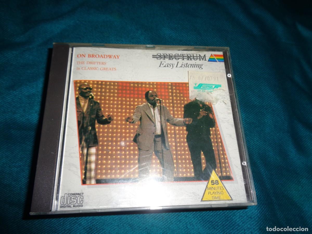 CDs de m&uacute;sica: THE DRIFTERS. ON BROADWAY. 16 CLASSICS GREATS. CD. IMPECABLE(#) - Foto 1