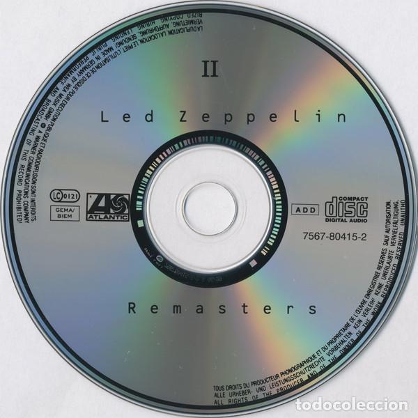CDs de m&uacute;sica: Led Zeppelin &ndash; Remasters CD 2&ordf; PARTE GERMANY 1990 - Foto 2
