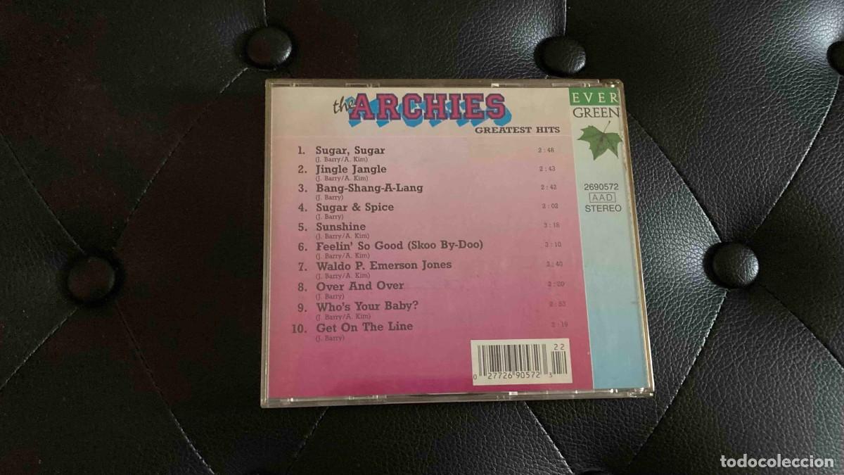 CDs de m&uacute;sica: CD. The Archies. Greatest hits - Foto 2