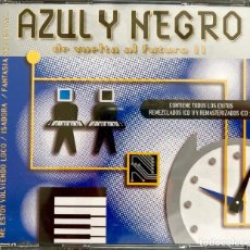 CDs de Música: AZUL Y NEGRO DE VUELTA AL FUTURO, ÉXITOS REMEZCLADOS Y REMASTERIZADOS. DOBLE CD, 2 CDS + LIBRETO