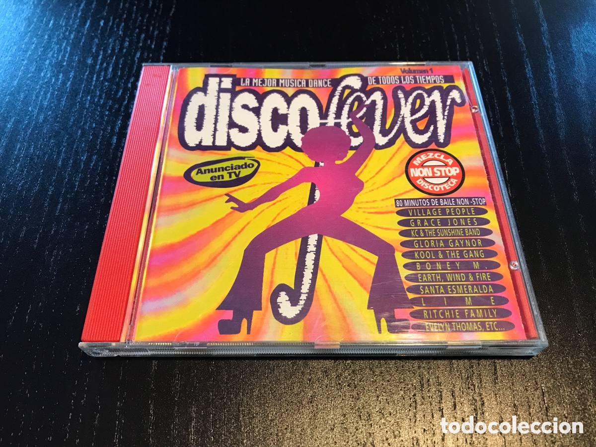 CDs de m&uacute;sica: CD Disco Fever Volumen 1 - Foto 1