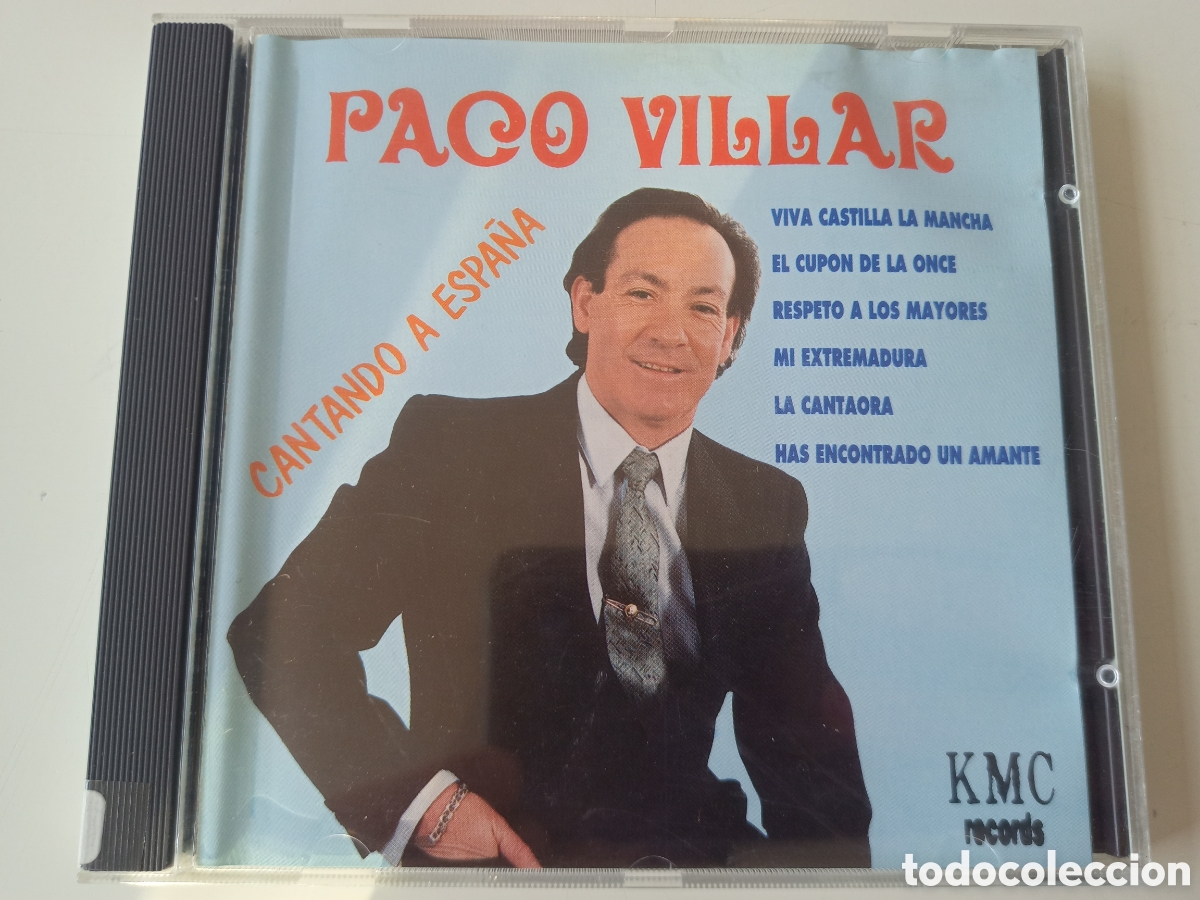 CDs de m&uacute;sica: Paco Villar - Cantando a Espa&ntilde;a - Foto 1