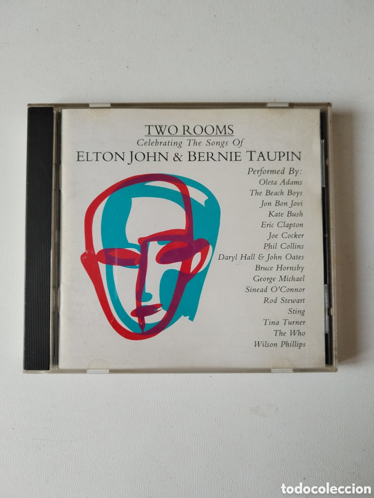CDs de m&uacute;sica: CD ELTON JOHN/TWO ROOMS - Foto 1