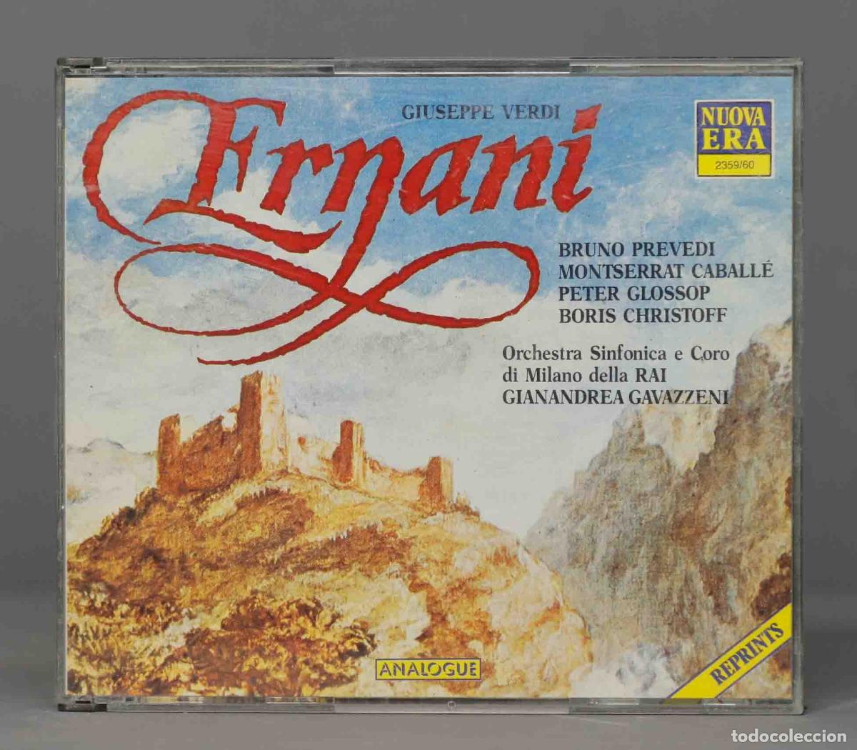CDs de m&uacute;sica: 2 CD. ERNANI. VERDI. GAVAZZENI - Foto 1