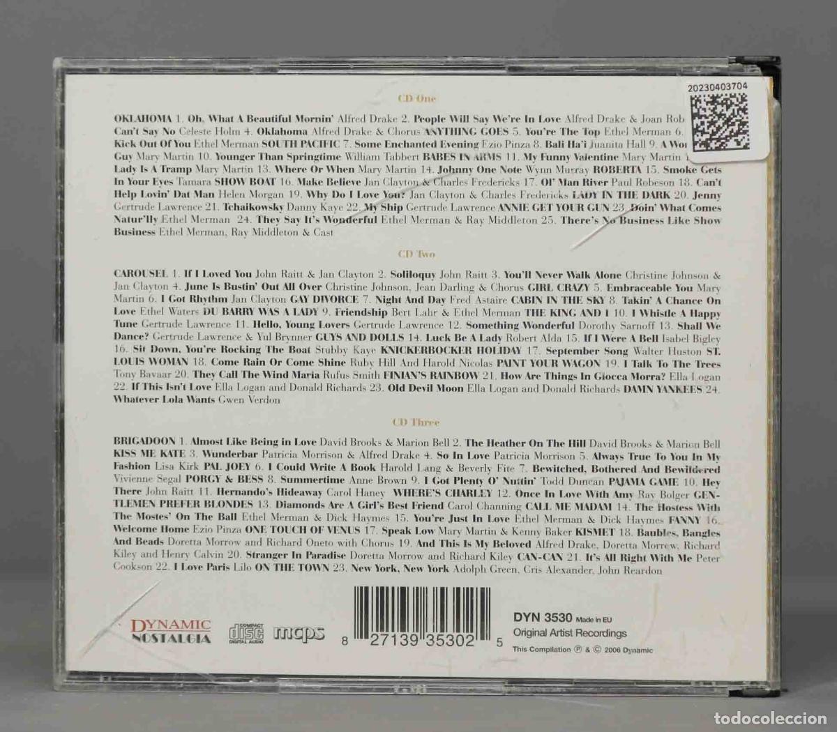 CDs de m&uacute;sica: 3 CD. Various &ndash; Some Enchanted Evening: The Greatest Broadway Hits - Foto 2