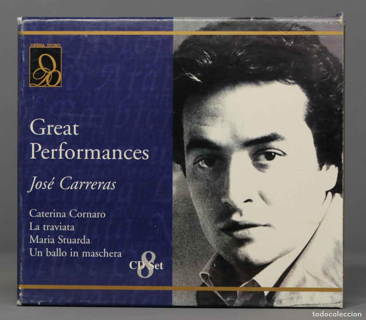 CD di Musica: 8 CD. Great Performances. CARRERAS