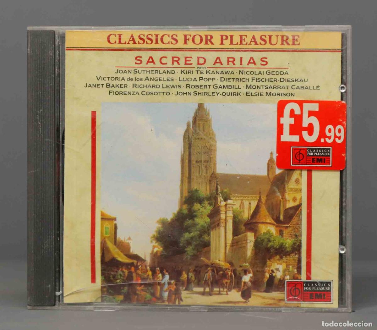 CDs de m&uacute;sica: CD. Morison &ndash; Sacred Arias - Foto 1