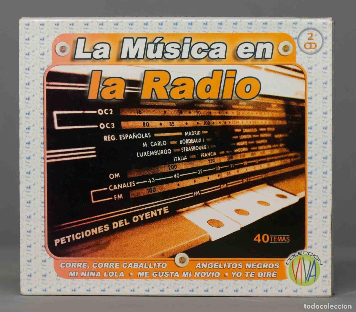 CDs de m&uacute;sica: 2 CD. LA MUSICA EN LA RADIO - Foto 1