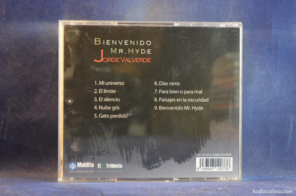 CDs de m&uacute;sica: JORGE VALVERDE - BIENVENIDO MR. HYDE - CD - Foto 2