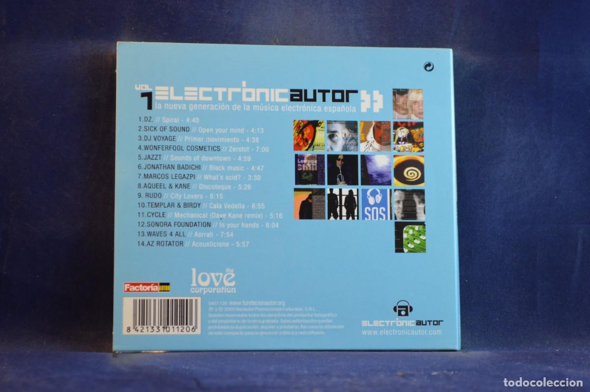 CDs de m&uacute;sica: ELECTRONIC AUTOR - CD - Foto 2