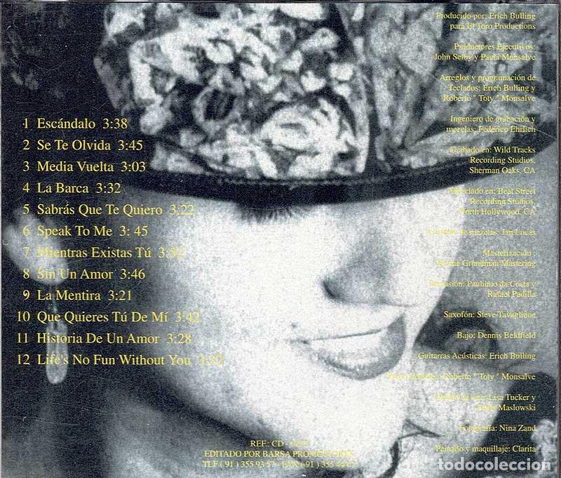 CDs de m&uacute;sica: Paula Monsalve - Solos Boleros. CD - Foto 2