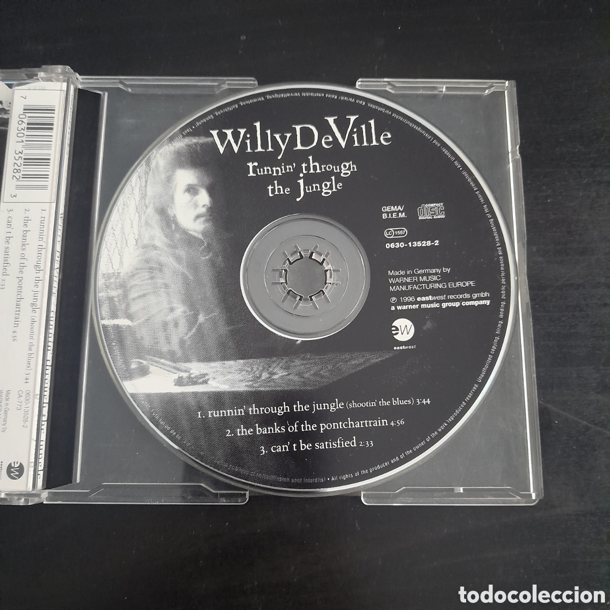 CDs de m&uacute;sica: Willy DeVille &ndash; Runnin Through The Jungle- Europa, 1996. CD, Single - Foto 2