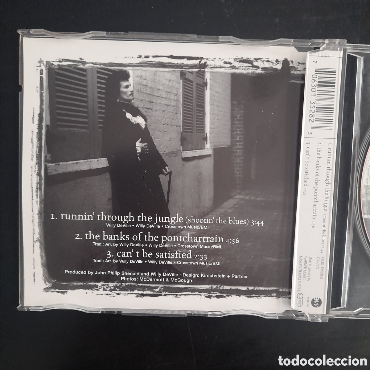 CDs de m&uacute;sica: Willy DeVille &ndash; Runnin Through The Jungle- Europa, 1996. CD, Single - Foto 3
