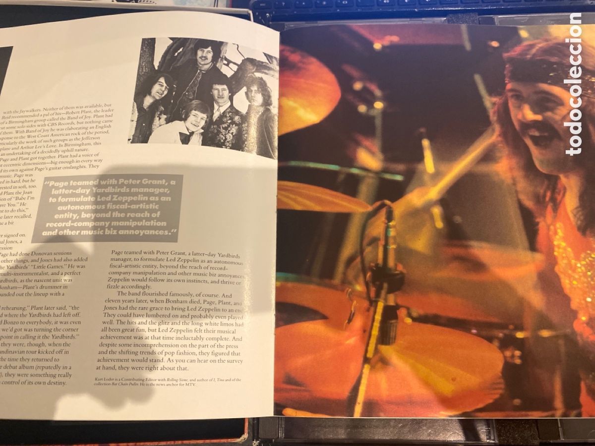 CDs de m&uacute;sica: LED ZEPPELIN - LED ZEPPELIN CAJA CON 4 CD + LIBRO - Foto 3