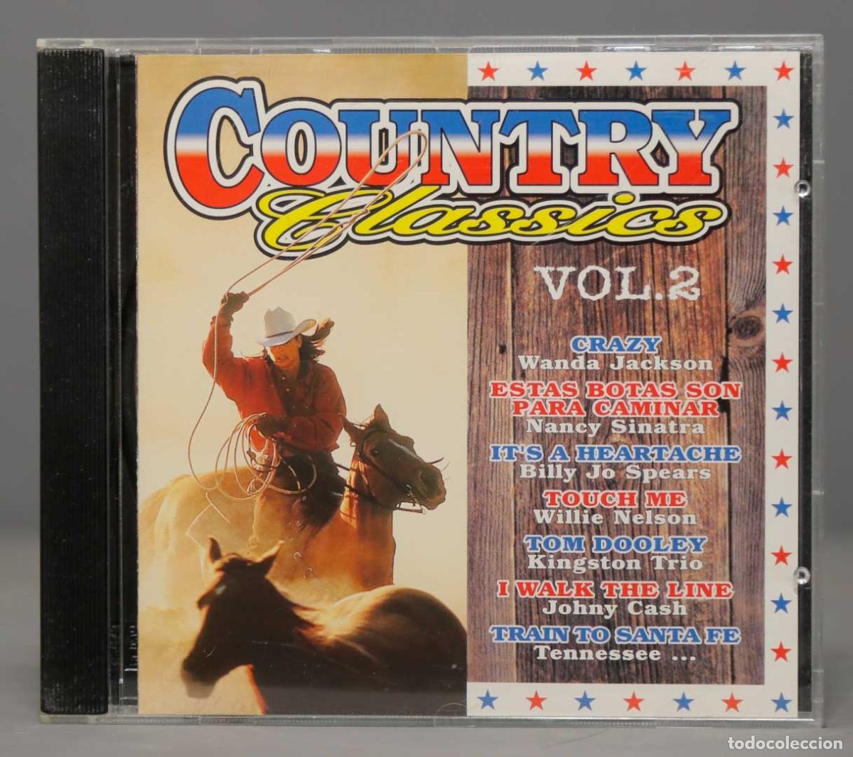CDs de m&uacute;sica: CD. COUNTRY CLASSICS. VOL. 2 - Foto 1