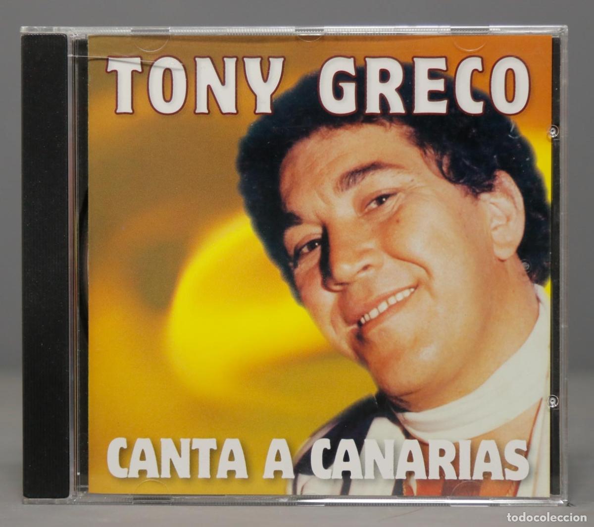 CDs de m&uacute;sica: CD. TONY GRECO. CANTA A CANARIAS - Foto 1