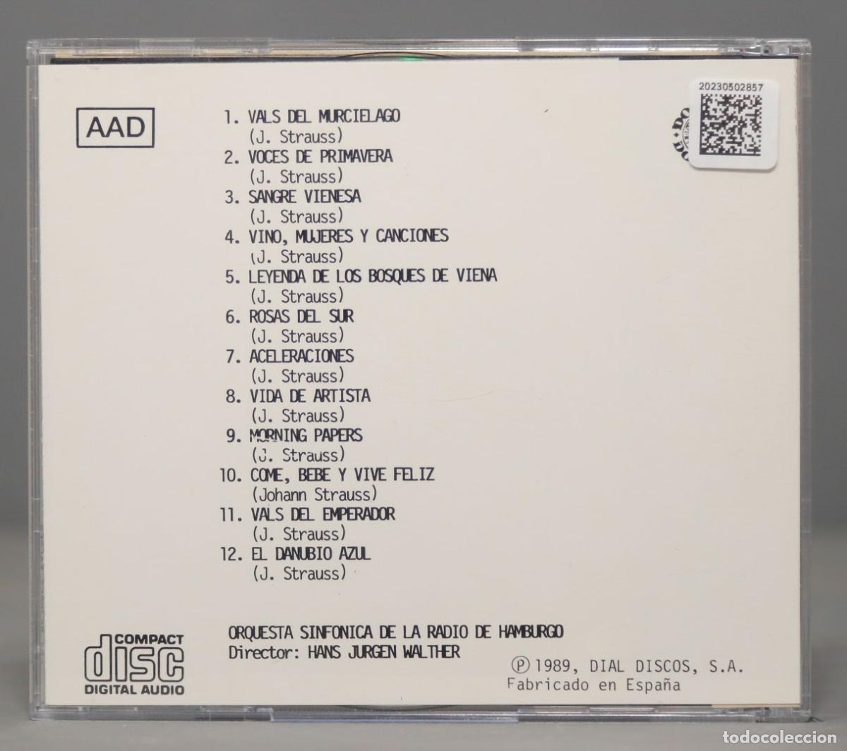 CDs de m&uacute;sica: CD. STRAUSS. WALTHER - Foto 2