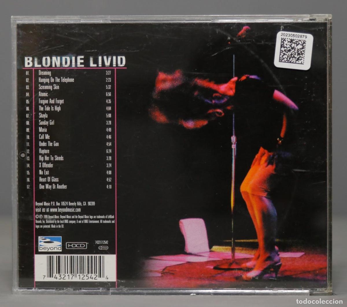 CDs de m&uacute;sica: CD. Blondie &ndash; Livid - Foto 2