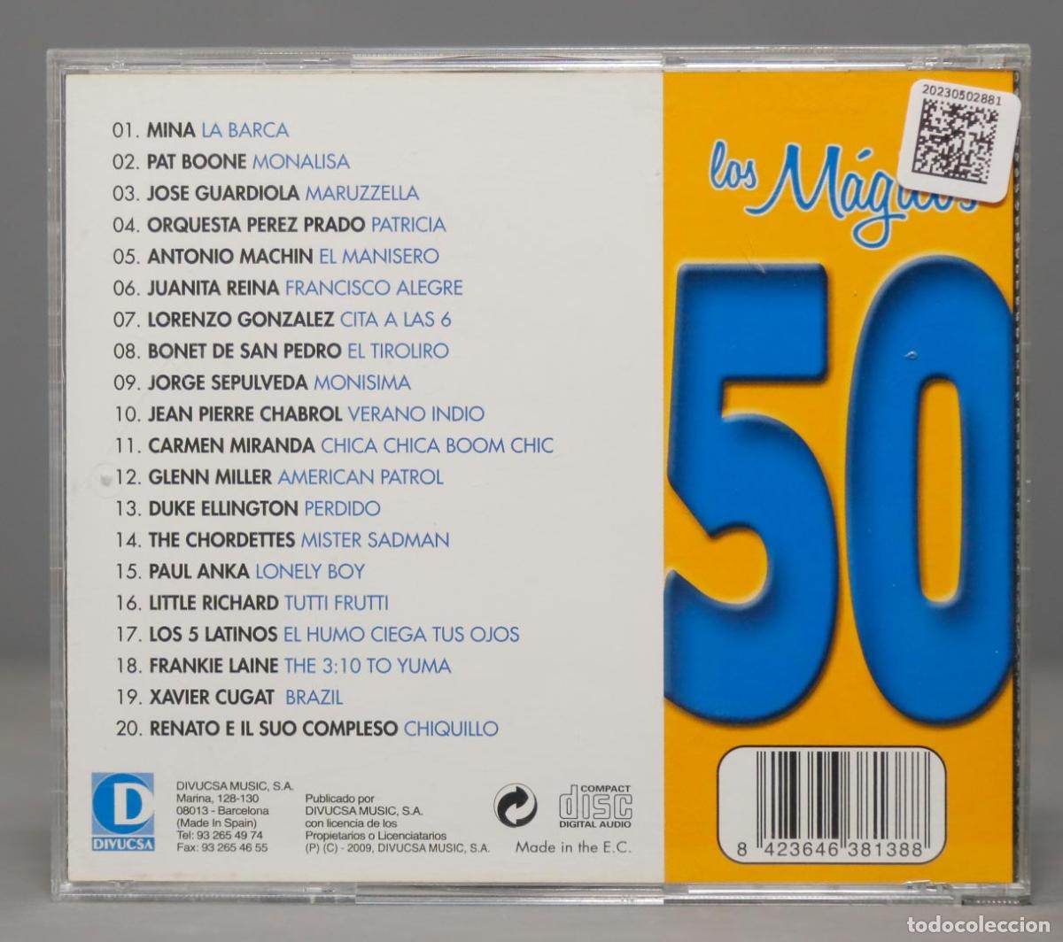 CDs de m&uacute;sica: CD. LOS 50 MAGICOS. 4 - Foto 2