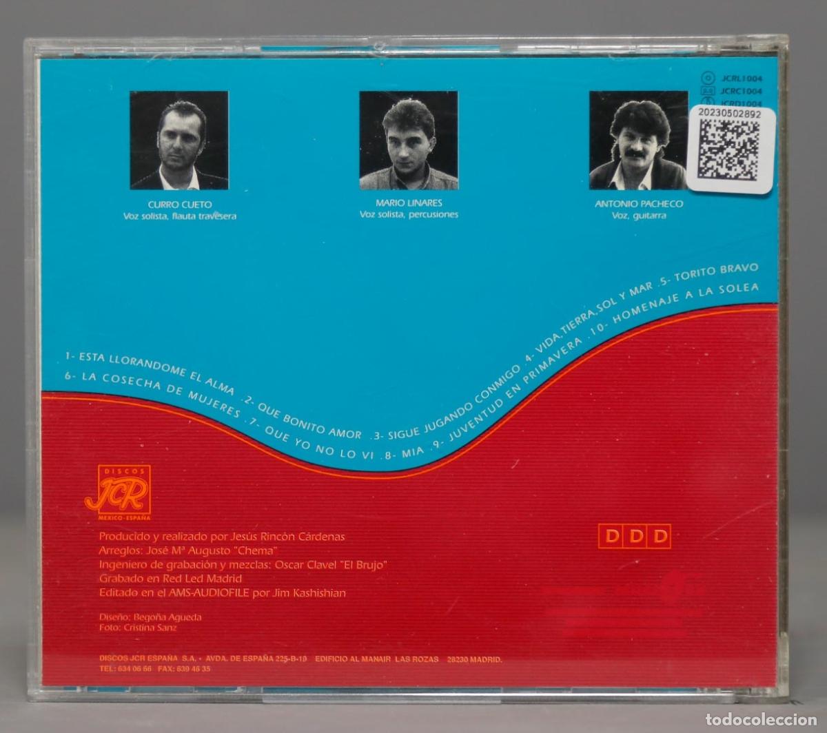 CDs de m&uacute;sica: CD. Triada Sur. Est&aacute; Llor&aacute;ndome el Alma - Foto 2