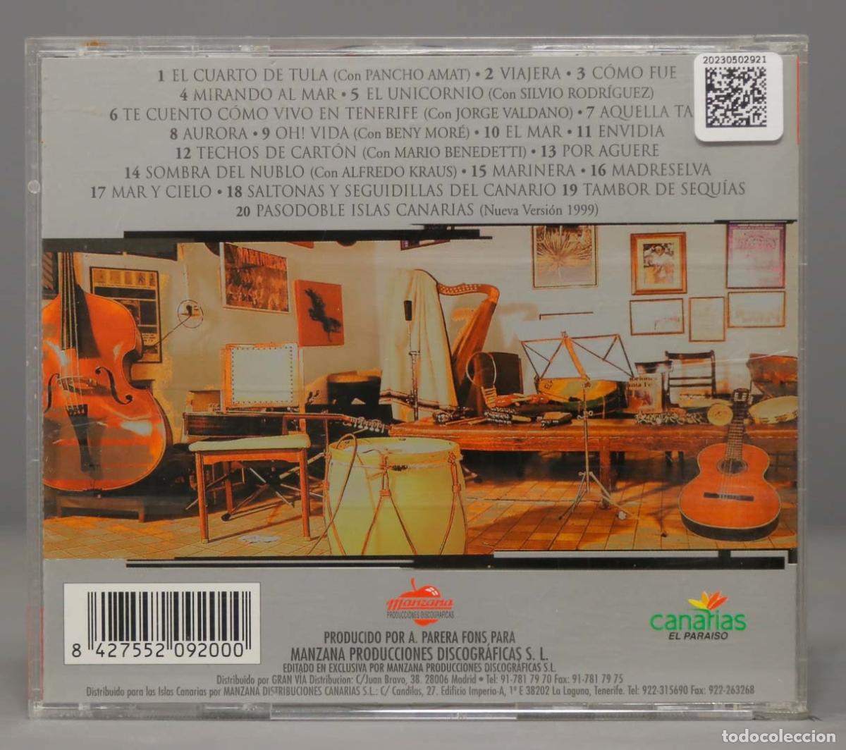 CDs de m&uacute;sica: CD. Los Sabande&ntilde;os &ndash; Platino - Foto 2