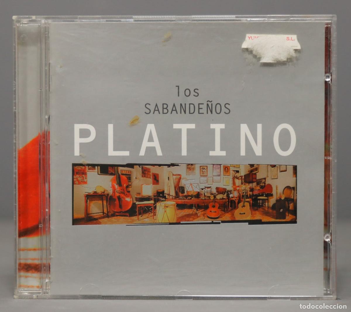 CDs de m&uacute;sica: CD. Los Sabande&ntilde;os &ndash; Platino - Foto 1