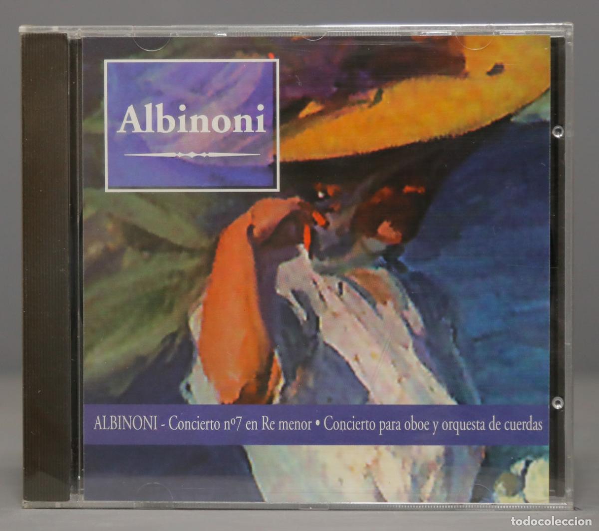 CDs de m&uacute;sica: CD. ALBINONI. CONCIERTO 5, 7. PRECINTADO - Foto 1