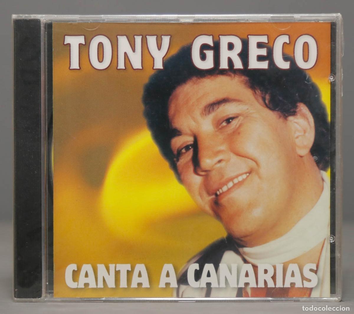 CDs de m&uacute;sica: CD. TONY GRECO. CANTA A CANARIAS. PRECINTADO - Foto 1