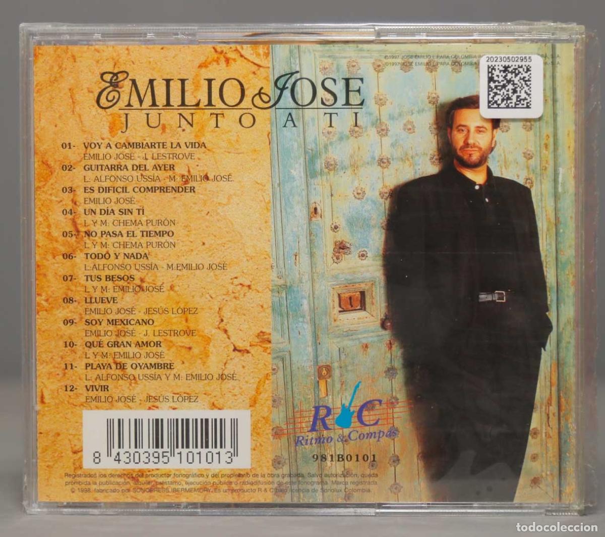 CDs de m&uacute;sica: CD. EMILIO JOSE. JUNTO A TI. PRECINTADO - Foto 2