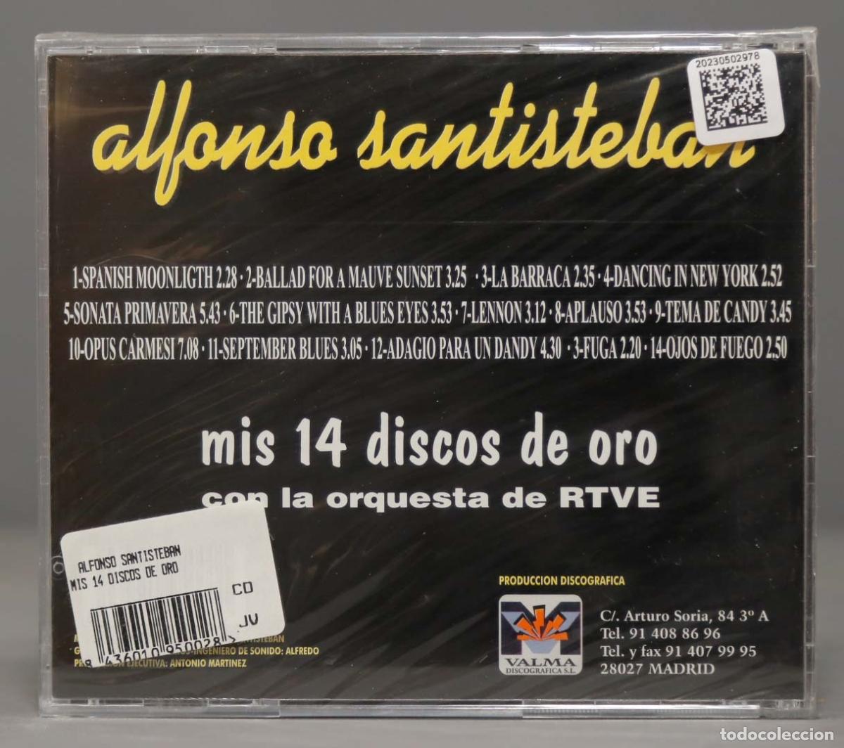 CDs de m&uacute;sica: CD. SANTISTEBAN. MIS 14 DISCOS DE ORO. PRECINTADO - Foto 2