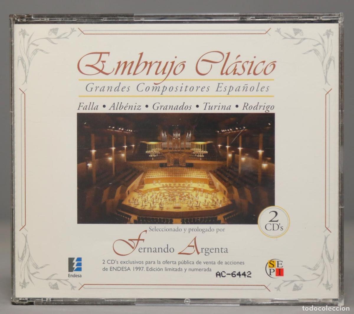 CDs de Musique: 2 CD. EMBRUJO CLASICO