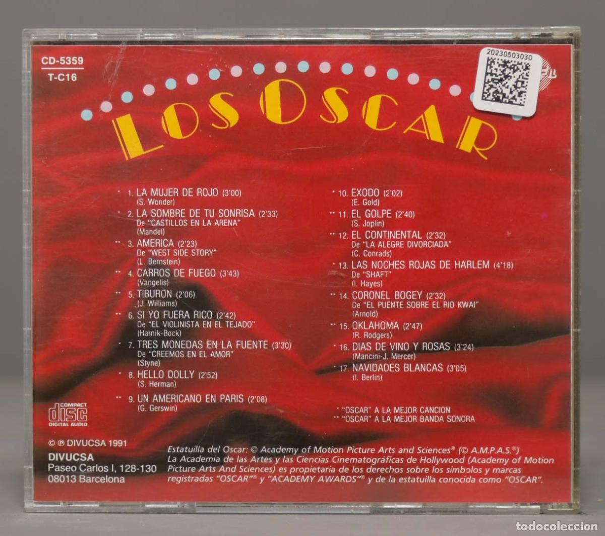 CDs de m&uacute;sica: CD. Los Oscar - 50 Temas Inolvidables - Foto 2